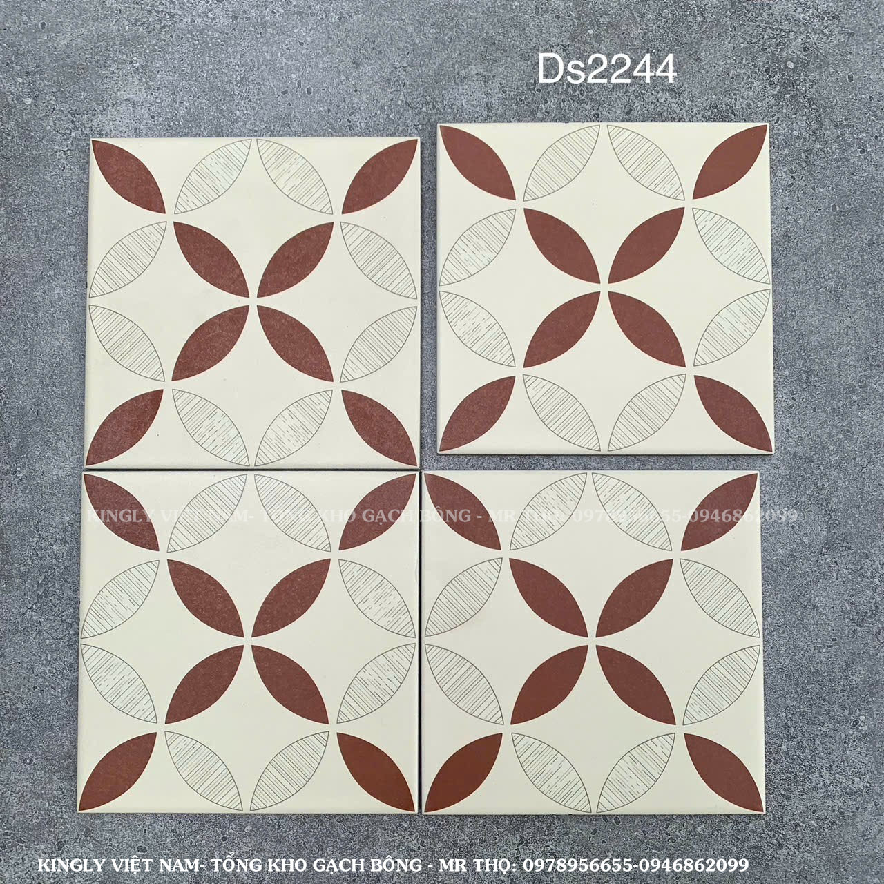 Gạch bông 20x20 cổ điển FC2344
